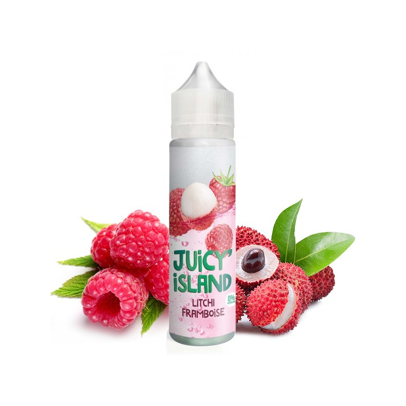 Litchi Framboise 50ml (Litchi Framboise 50ml - Juicy' Island) - Airomia