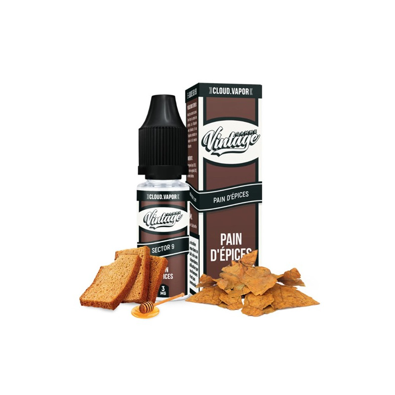 Sector 9 10ml Vintage (Nicotine:06 mg/ml) - Cloud Vapor