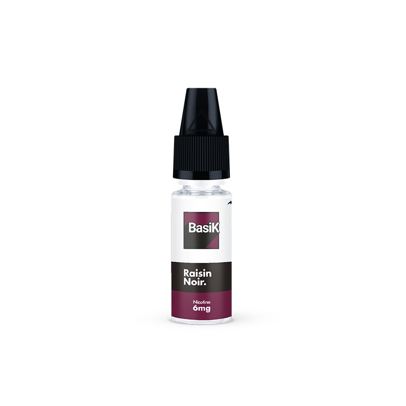 Raisin noir 10ml BasiK (Nicotine:12 mg/ml) - Cloud Vapor