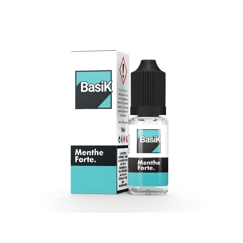 Menthe Forte Salt 10ml BasiK (Nicotine:10 mg/ml) - Cloud Vapor