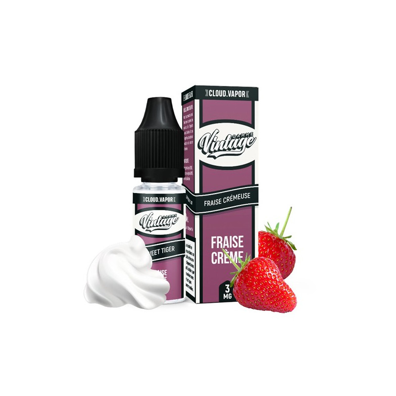Sweet Tiger 10ml Vintage (Nicotine:03 mg/ml) - Cloud Vapor
