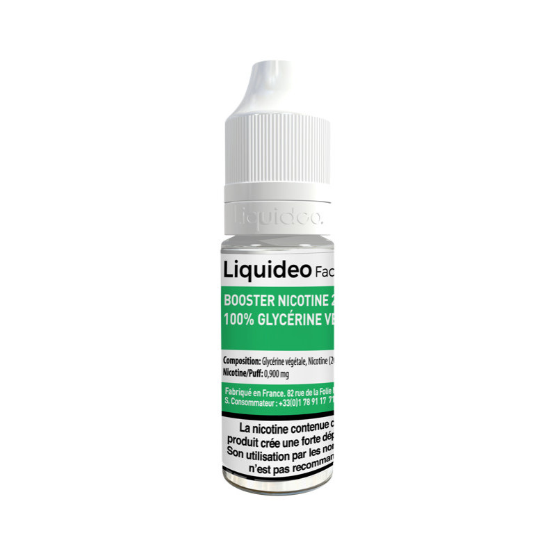 Booster de nicotine 10ml (Taux de PG/VG:50%PG / 50%VG) - Liquideo