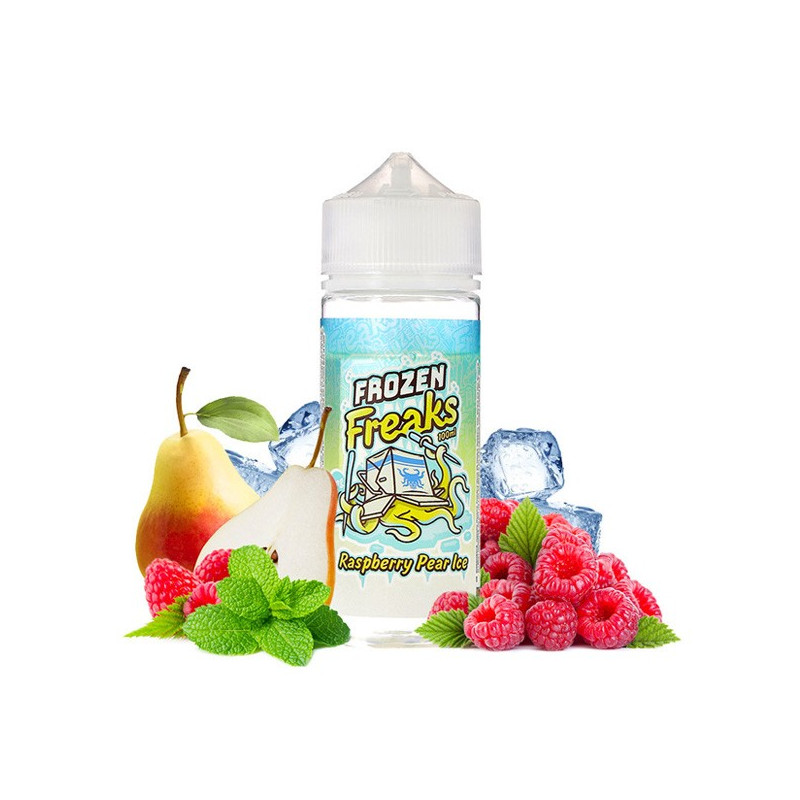 Raspberry & Pear Ice 100ml - Frozen Freaks