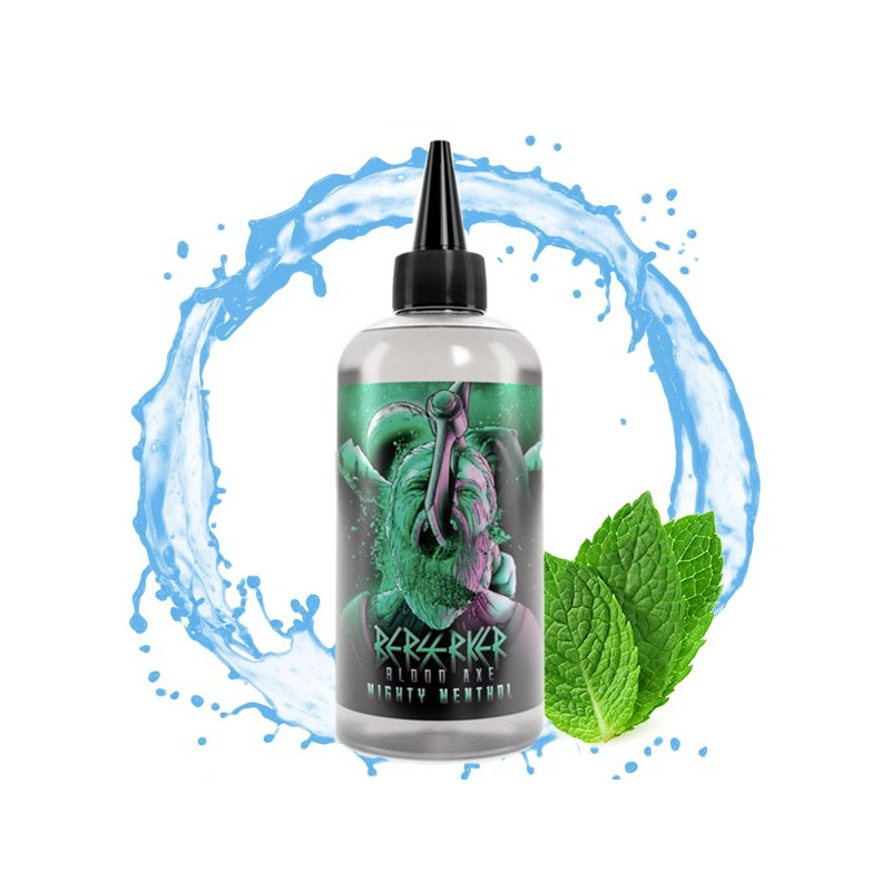 Mighty Menthol 200ml Berserker Blood Axe - Joe's Juice (dropper inclus)