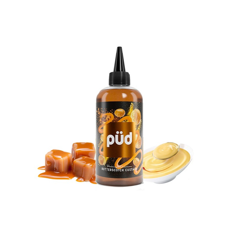 Butterscotch Custard 200ml Püd - Joe's Juice (dropper inclus)