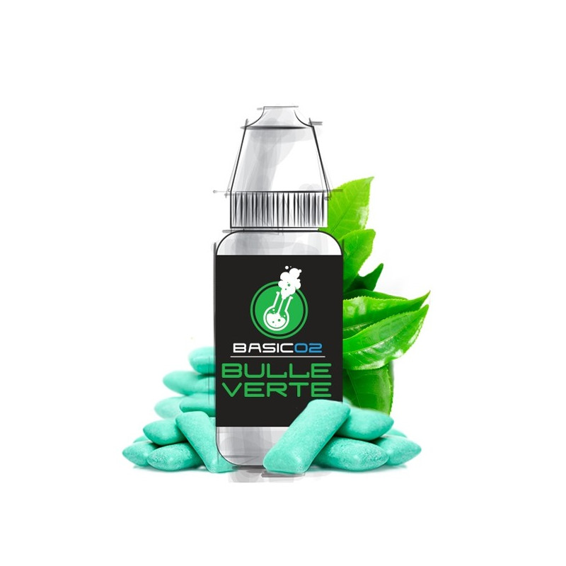 Bulle Verte 10ml (Nicotine:06 mg/ml) - Bordo2
