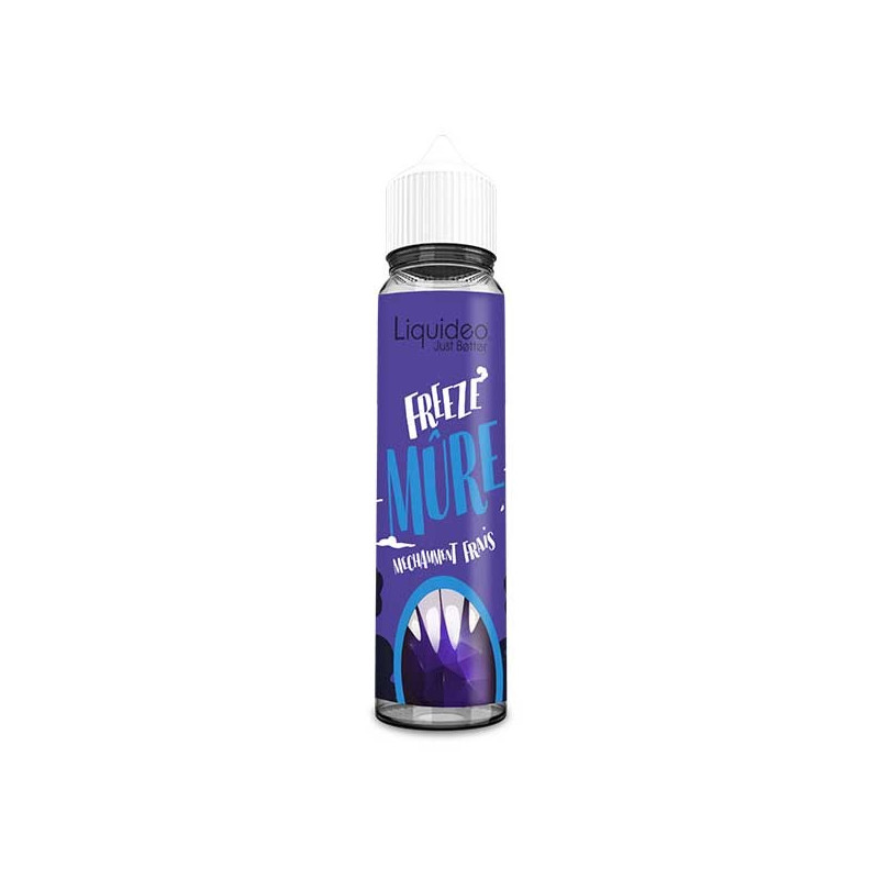 Mûre 50ml Freeze (Nicotine: 00 mg/ml) - Liquideo