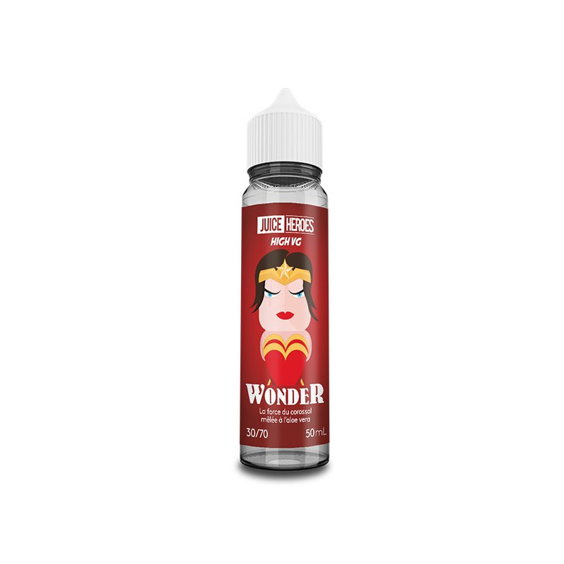 Wonder 50ml Juice Heroes (Nicotine: 00 mg/ml) - Liquideo