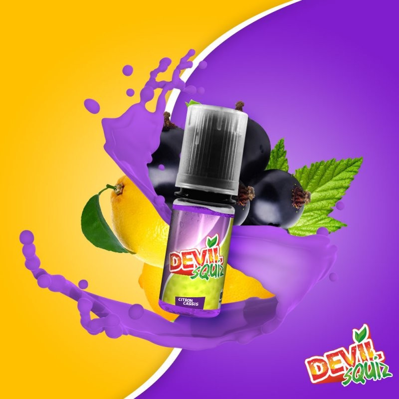 Citron Cassis 10ml Devil Squiz (Nicotine:12 mg/ml) - AVAP