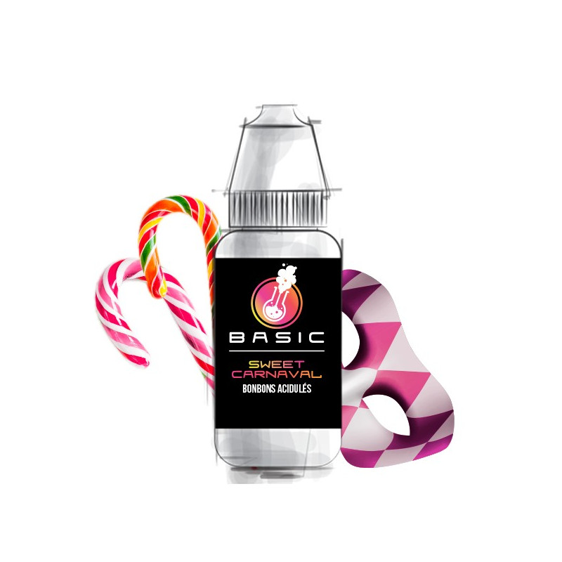 Sweet Carnaval 10ml (Nicotine:03 mg/ml) - Bordo2