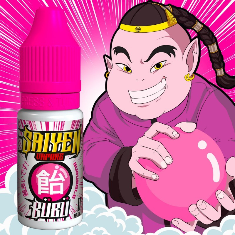 Bübü 10ml Saiyen Vapors (Nicotine:06 mg/ml) - Swoke