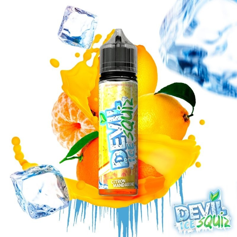 Citron Mandarine 50ml Devil Ice Squiz - AVAP
