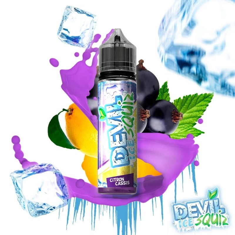 Citron Cassis 50ml Devil Ice Squiz - AVAP