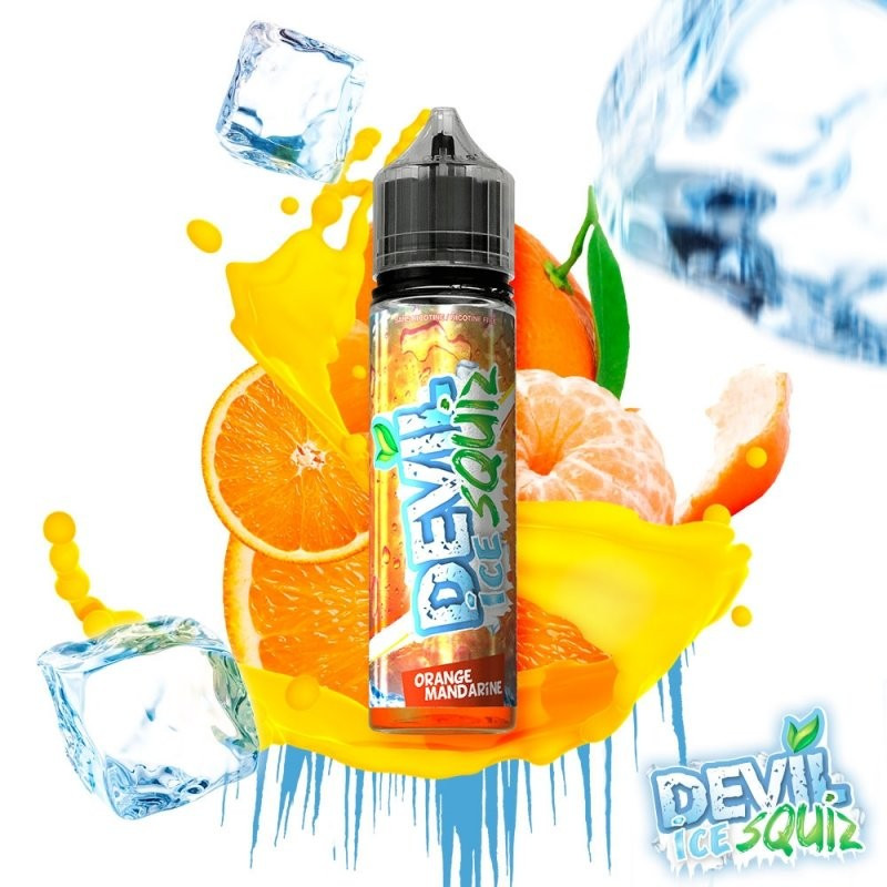 Orange Mandarine 50ml Devil Ice Squiz - AVAP