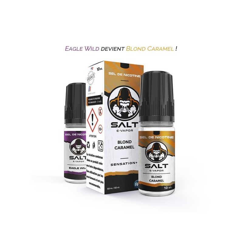 Blond Caramel TPD FRA 10ml (Nicotine:20 mg/ml) - Le French Liquide
