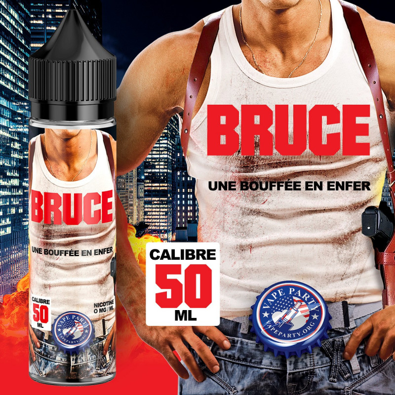 Bruce 50ml Vape Party (Nicotine: 00 mg/ml) - Swoke