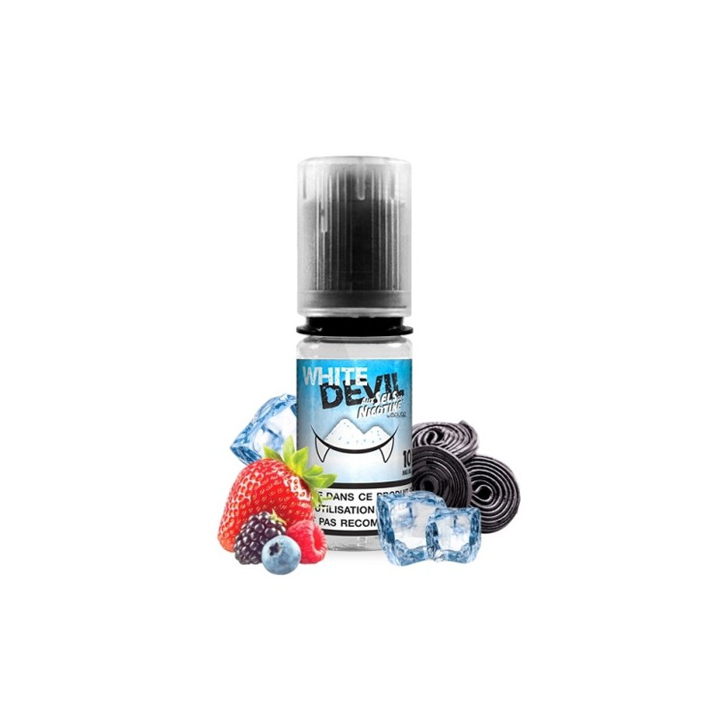 White Devil Salt TPD BEL 10ml Les Devil's sels de nicotine (Nicotine:10 mg/ml) - AVAP