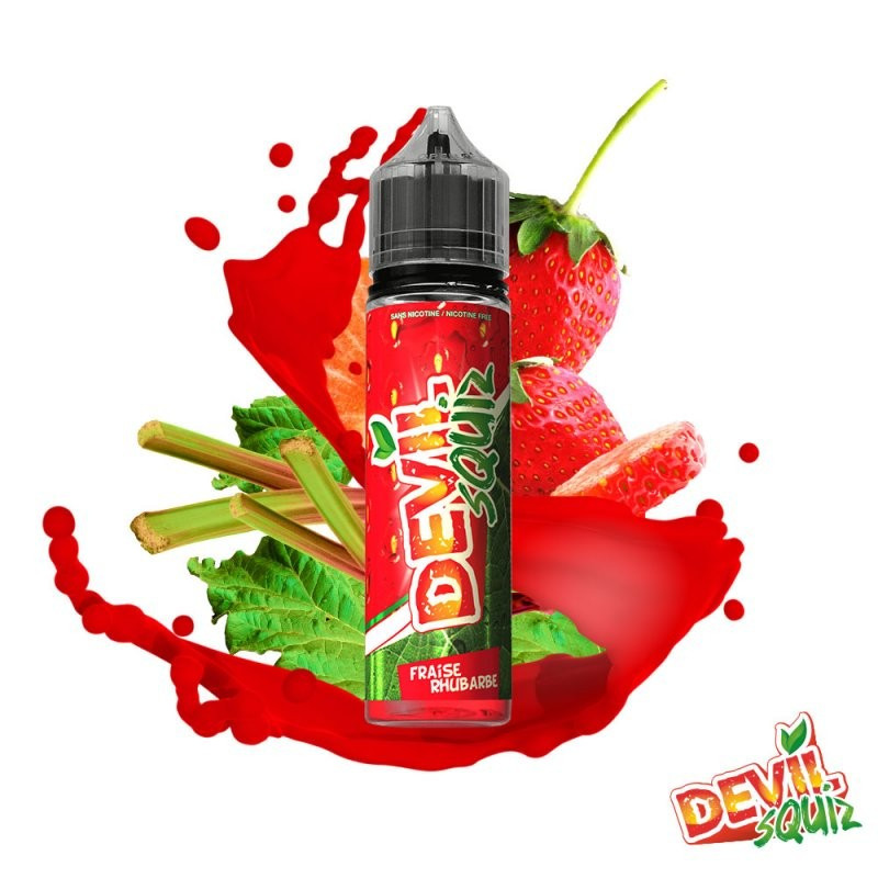Fraise Rhubarbe 50ml Devil Squiz - AVAP