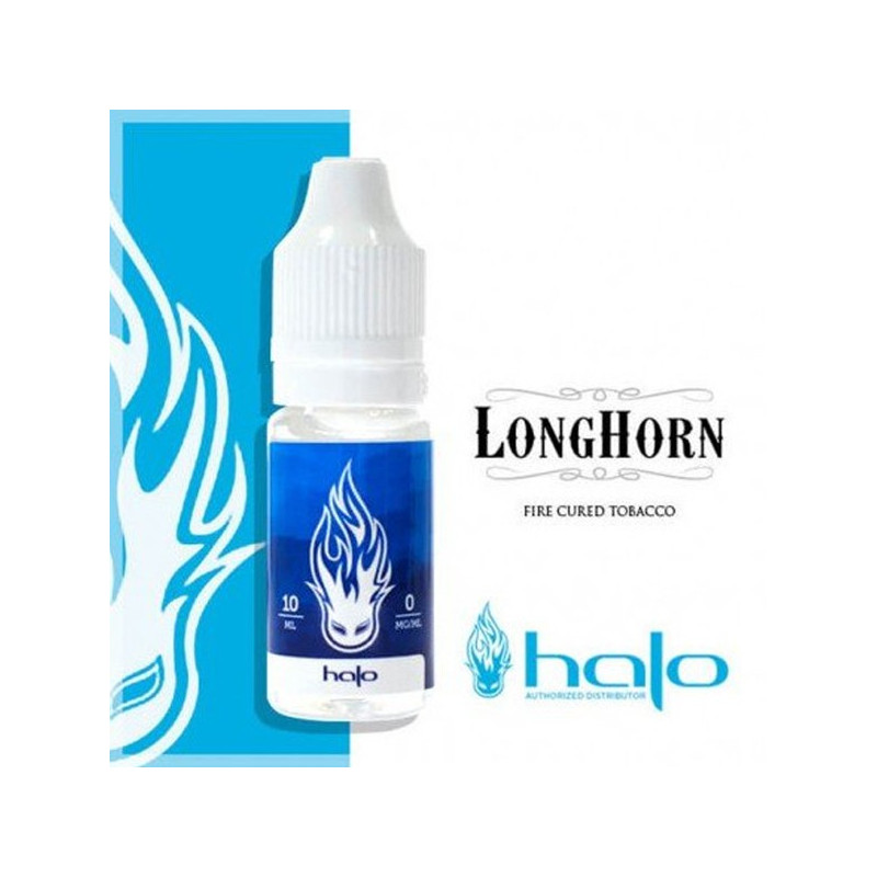 Longhorn 10ml (Nicotine:03 mg/ml) - Halo Premium eLiquides