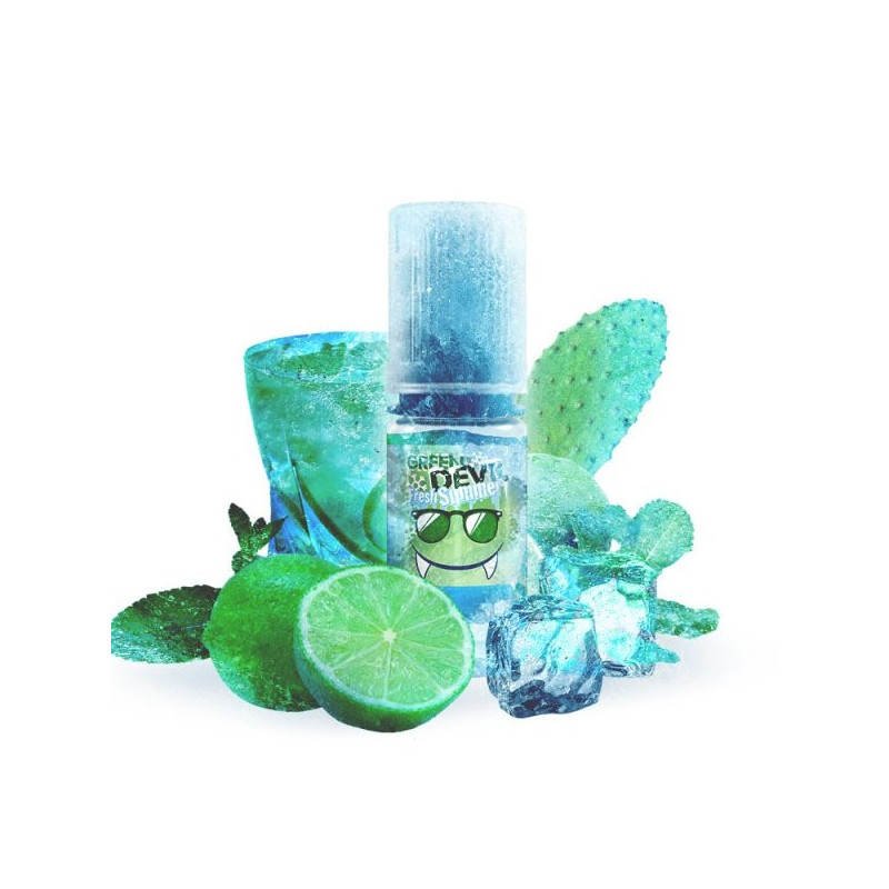 Green Devil 10ml Les Devil's Fresh Summer (Nicotine:12 mg/ml) - AVAP