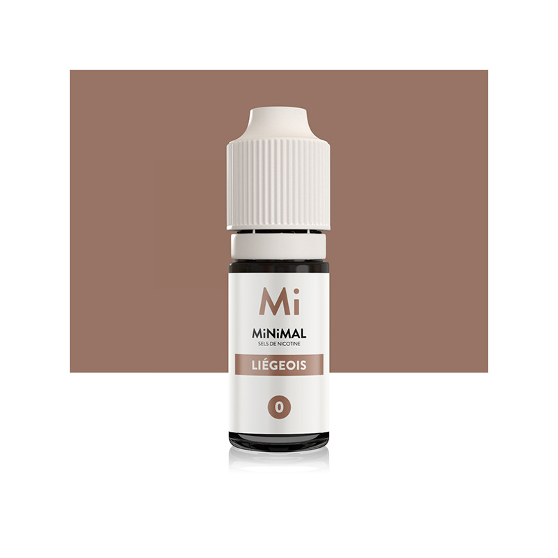 Liégeois TPD FRA 10ml MiNiMAL (Nicotine:20 mg/ml) - FUU