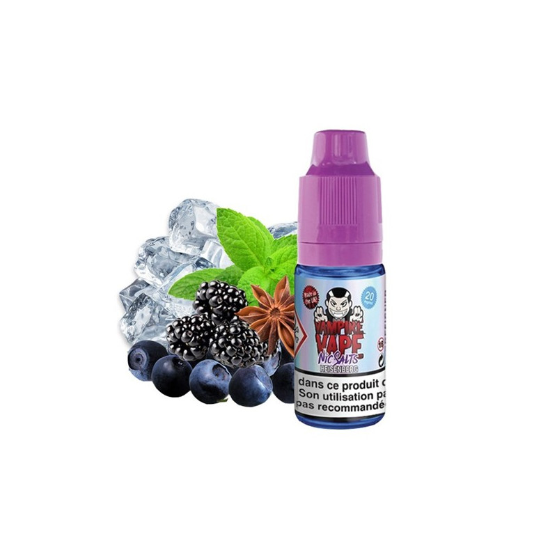 Heisenberg 10ml Nic Salts (Nicotine:20 mg/ml) - Vampire Vape