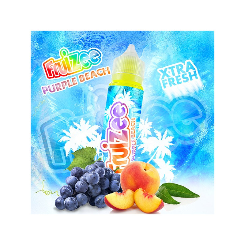 Purple Beach 50ml Fruizee (Nicotine: 00 mg/ml) - eLiquid France