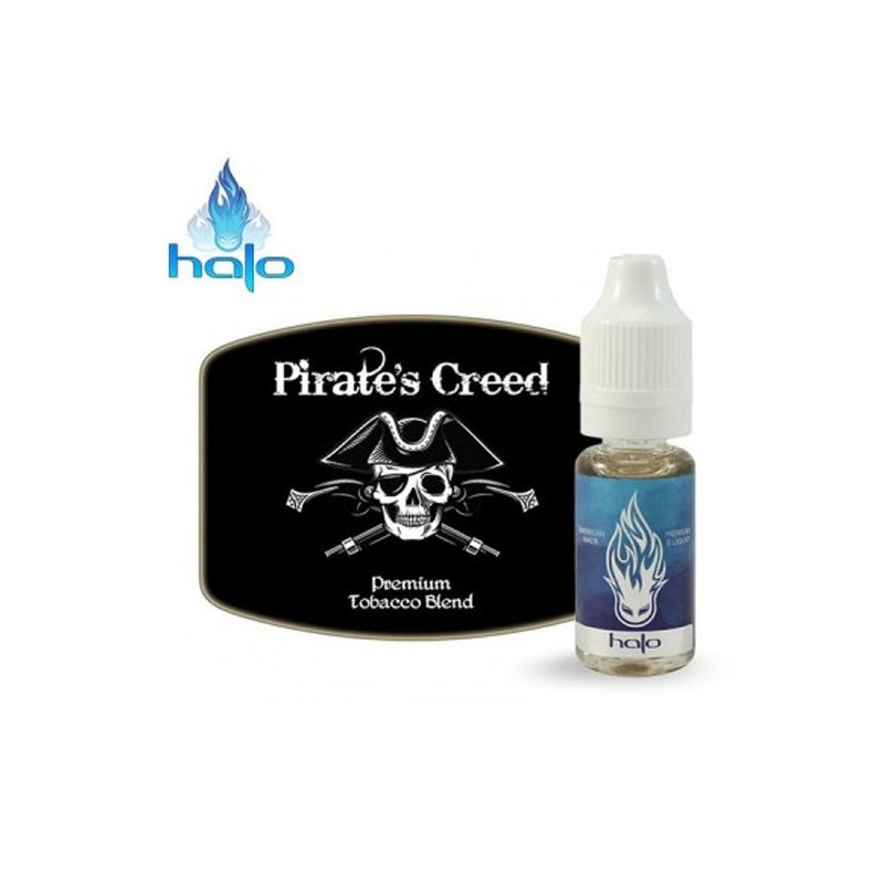 Pirate's Creed 10ml (Nicotine:03 mg/ml) - Halo Premium eLiquides