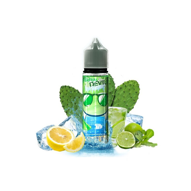 Green Devil 50ml Les Devil's Fresh Summer (Nicotine: 00 mg/ml) - AVAP