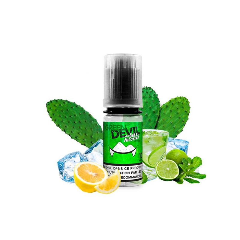 Green Devil Salt TPD FRA 10ml Les Devil's sels de nicotine (Nicotine:10 mg/ml) - AVAP