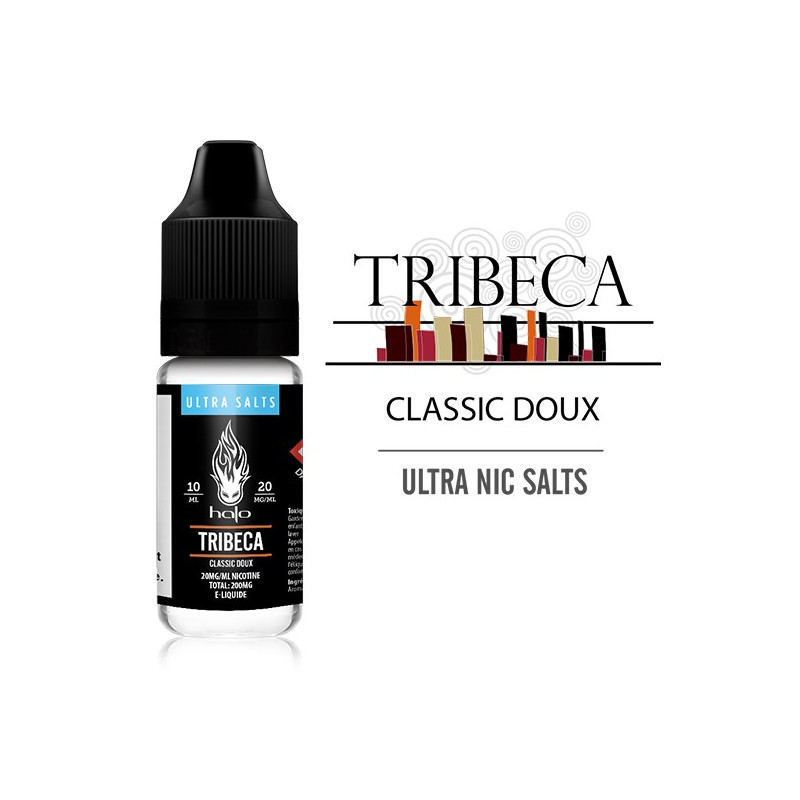 Tribeca 10ml Ultra Salts (Nicotine:20 mg/ml) - Halo Premium eLiquides