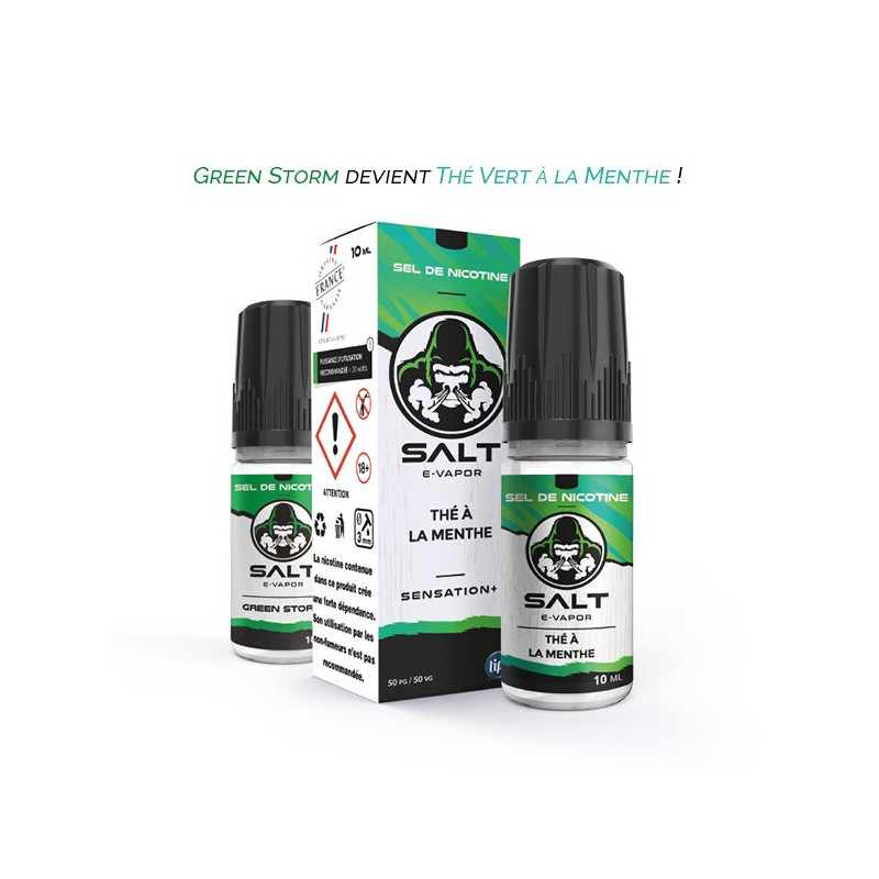 Thé à la Menthe TPD FRA 10ml (Nicotine:10 mg/ml) - Le French Liquide