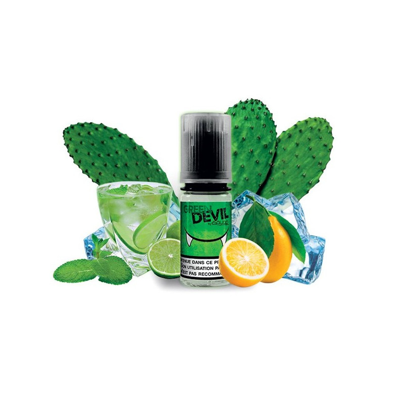 Green Devil 10ml Les Devil's (Nicotine: 00 mg/ml) - AVAP