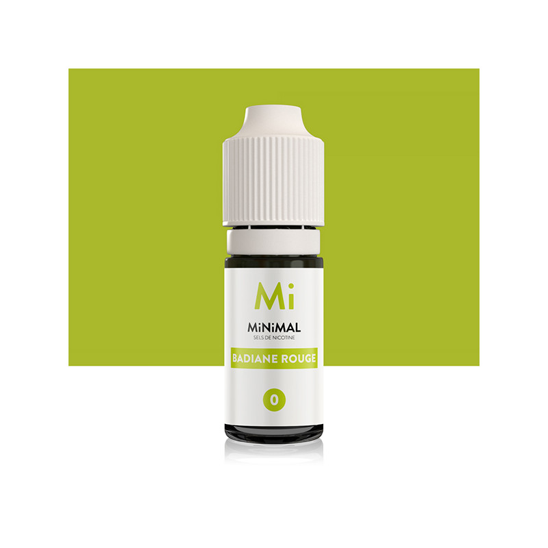 Badiane Rouge TPD FRA 10ml MiNiMAL (Nicotine:10 mg/ml) - FUU