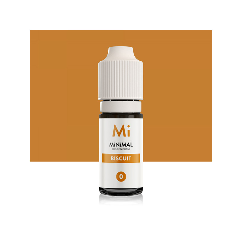 Biscuit TPD FRA 10ml MiNiMAL (Nicotine: 00 mg/ml) - FUU