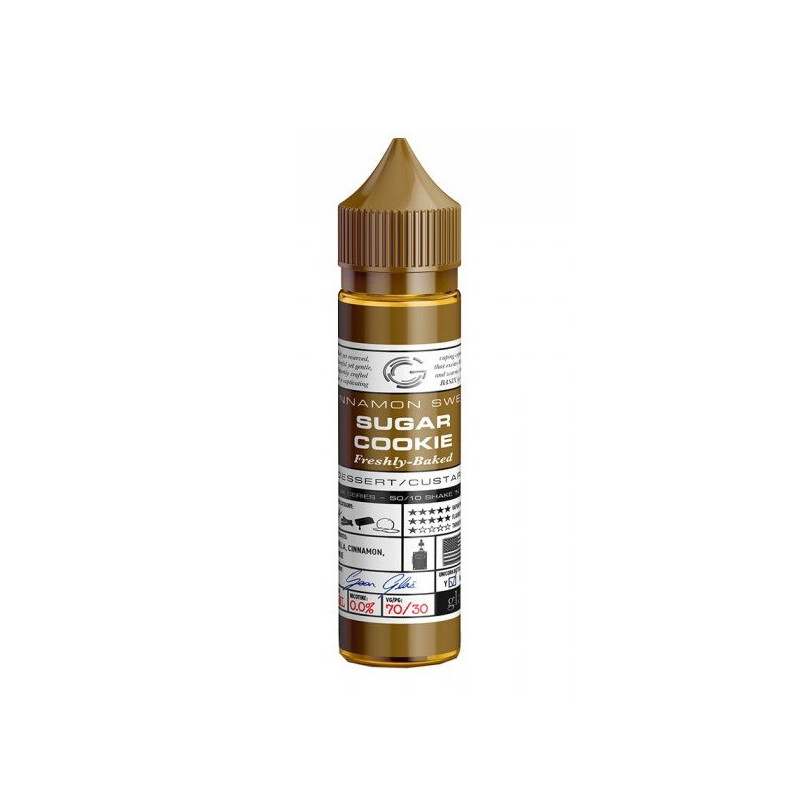 Sugar Cookie 50ml Basix Series (Sugar Cookie 50ml Basix Series - Glas e.liquid) - Glas Vapor