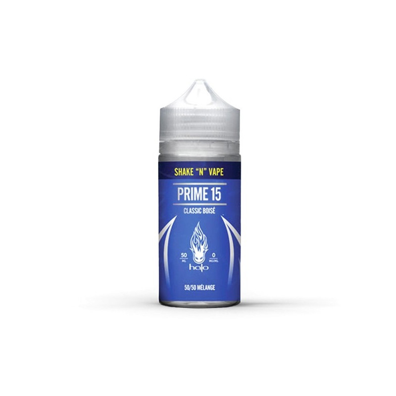Prime 15 50ml (Nicotine: 00 mg/ml) - Halo Premium eLiquides