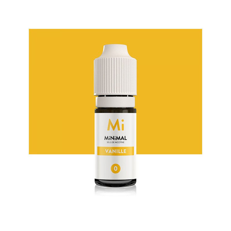 Vanille TPD FRA 10ml MiNiMAL (Nicotine:10 mg/ml) - FUU