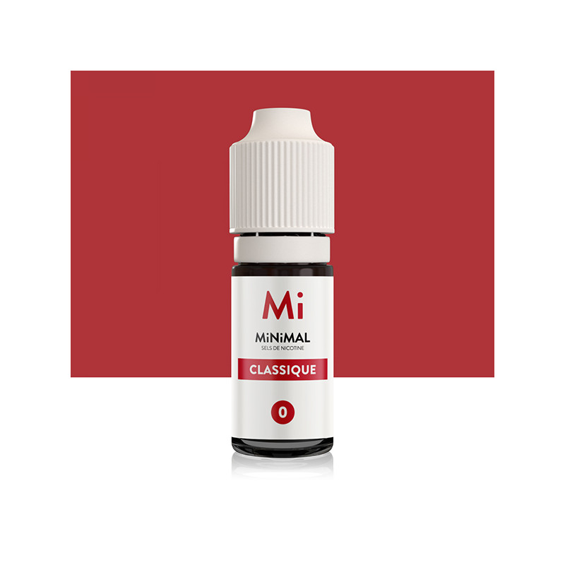 Classique TPD FRA 10ml MiNiMAL (Nicotine:15 mg/ml) - FUU