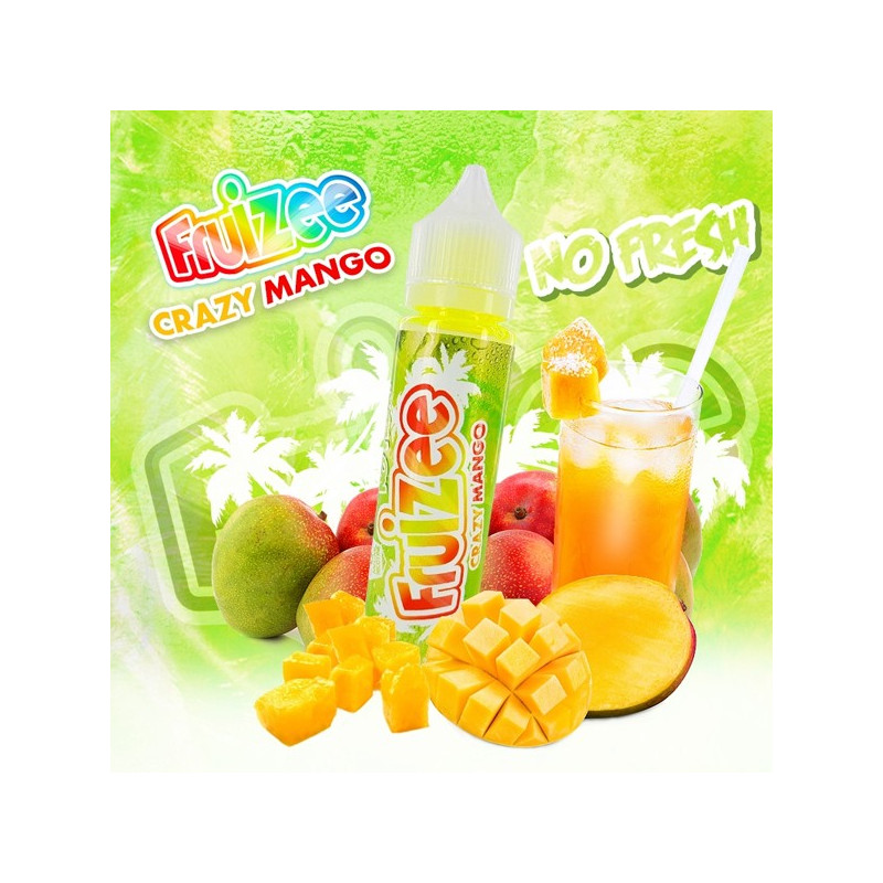 Crazy Mango NO FRESH 50ml Fruizee (Nicotine: 00 mg/ml) - eLiquid France