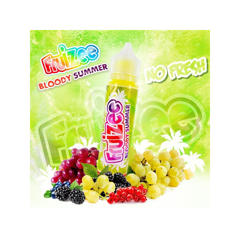 Bloody Summer NO FRESH 50ml Fruizee (Nicotine: 00 mg/ml) - eLiquid France