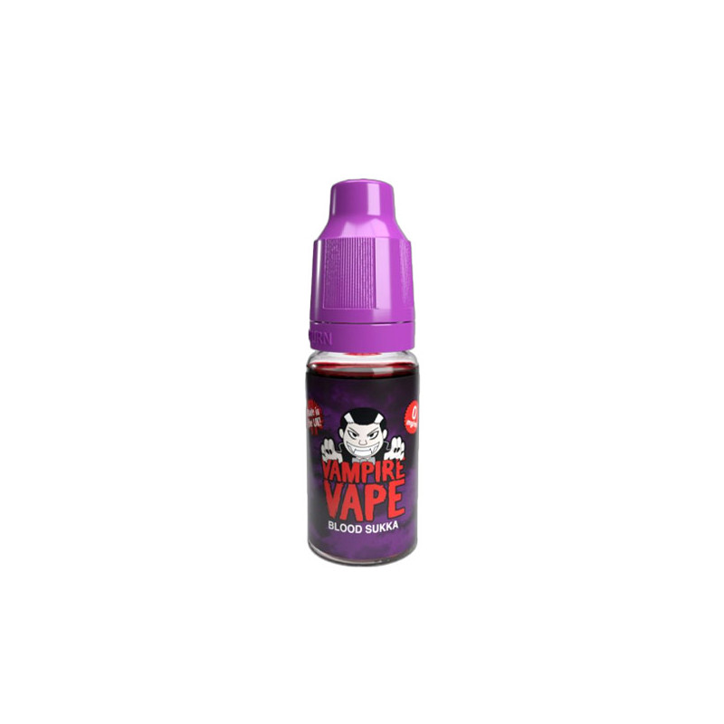 Blood Sukka 10ml (Nicotine:12 mg/ml) - Vampire Vape