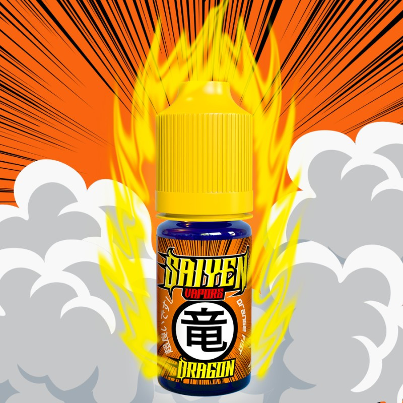 Dragon 10ml Saiyen Vapors (Nicotine: 00 mg/ml) - Swoke