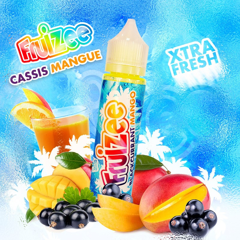 Cassis Mangue 50ml Fruizee (Nicotine: 00 mg/ml) - eLiquid France