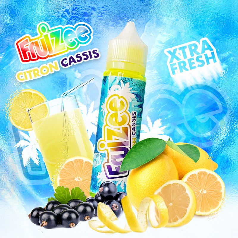 Citron Cassis 50ml Fruizee (Nicotine: 00 mg/ml) - eLiquid France