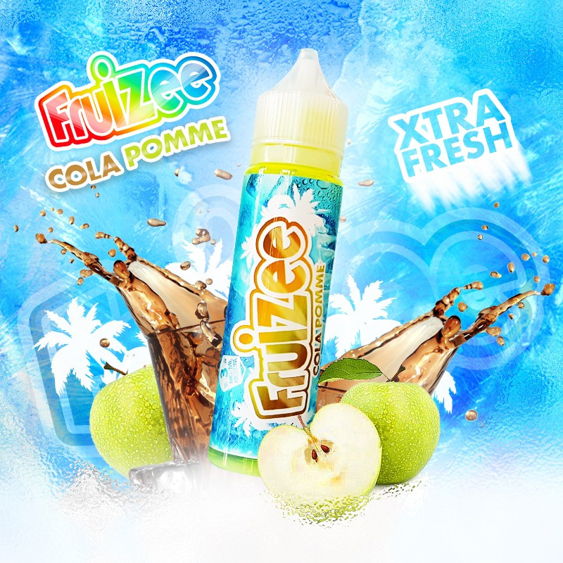 Cola Pomme 50ml Fruizee (Nicotine: 00 mg/ml) - eLiquid France