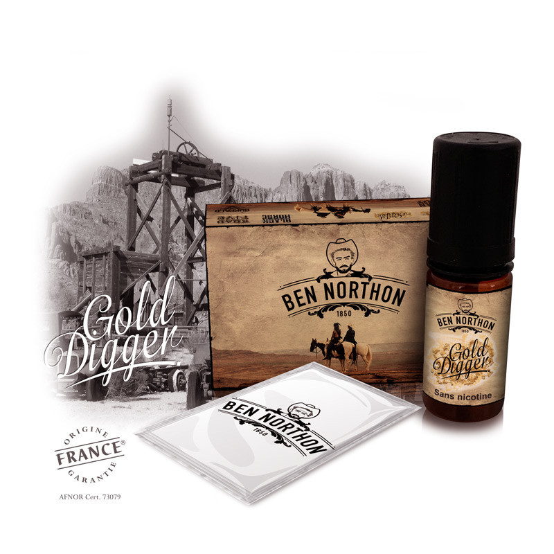Gold Digger 10ml (Nicotine:03 mg/ml) - Ben Northon
