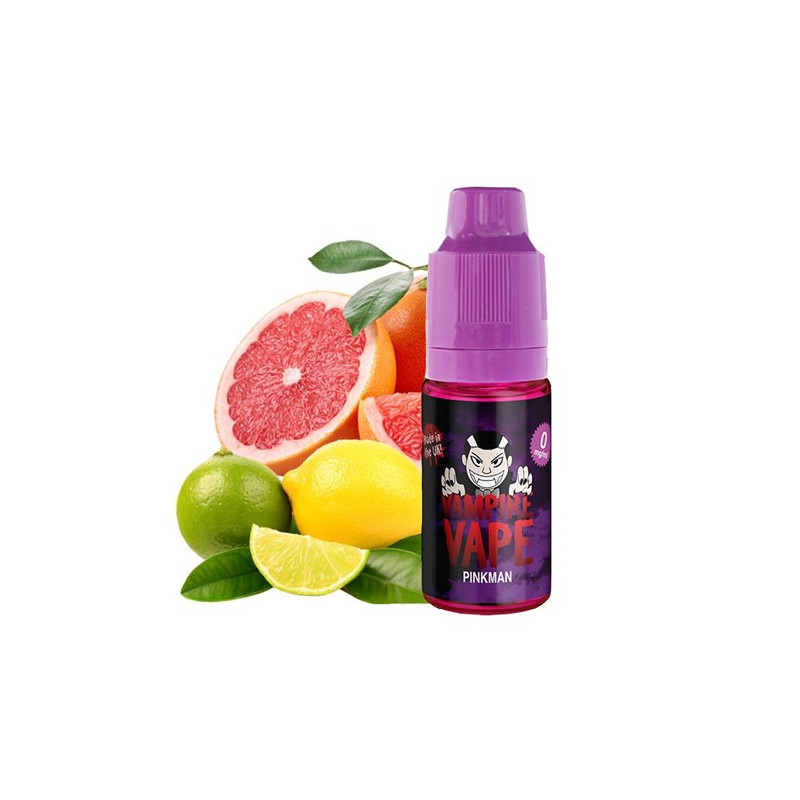 Pinkman 10ml (Nicotine:06 mg/ml) - Vampire Vape