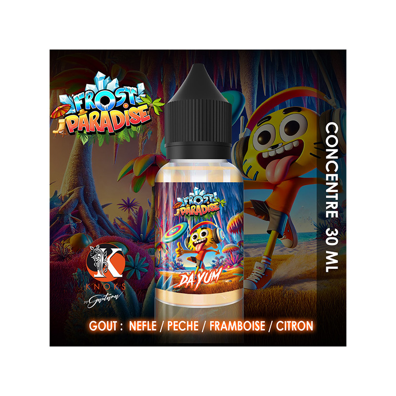 Concentré Da Yum 30ml Frost Paradise - Knoks