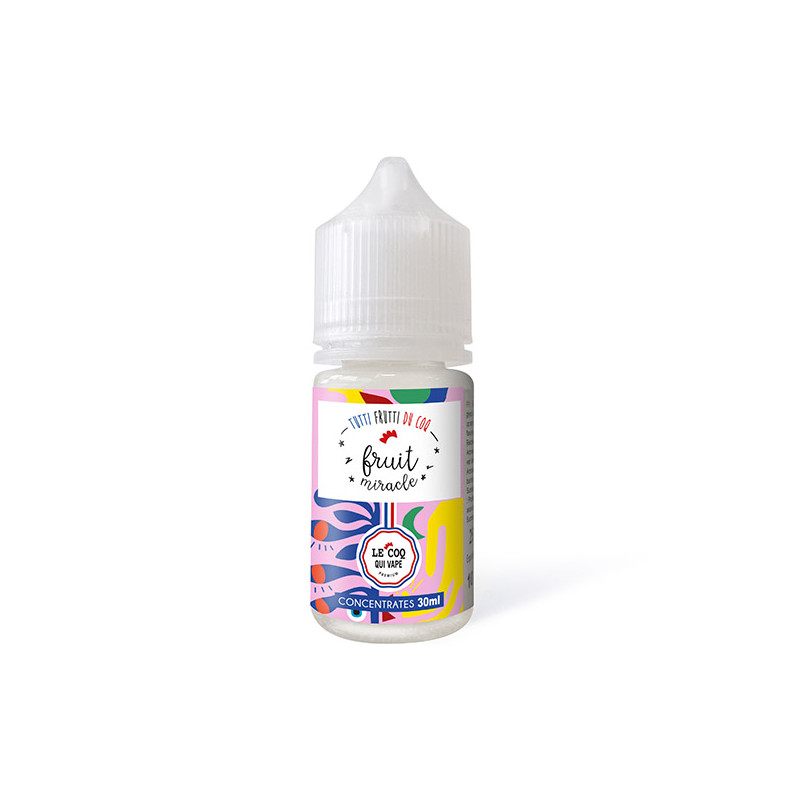 Concentré Fruit Miracle 30ml Tutti Frutti du Coq (Concentré Fruit Miracle 30ml Tutti Frutti du Coq - Le Coq qui Vape) - Airomia